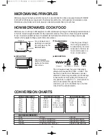 Предварительный просмотр 16 страницы radiance TMW-1100NE Operating Instructions Manual