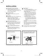 Предварительный просмотр 5 страницы radiance TMW-1100NM Operating Instructions Manual