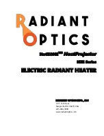 Radiant Optics HotZONE HeatProjector HZE Series User Manual preview