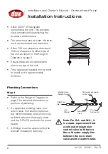 Preview for 8 page of Radiant airoheat D2FHG4HW0C Installation And Owner'S Manual