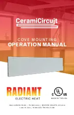 Radiant CeramiCircuit 632c Operation Manual preview