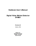 Radiant DVMD1 User Manual preview