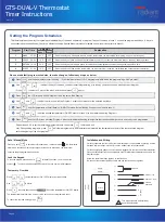 Preview for 2 page of Radiant GTS-DUAL-V Instructions