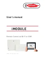 Preview for 1 page of Radiant iMODULE User Manual