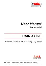 Preview for 1 page of Radiant RAIN 30 E User Manual