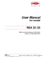 Preview for 1 page of Radiant RSA 32/25 User Manual