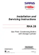 Radiant SiRRUS RHA 28 Design, Installation And Servicing Instructions preview