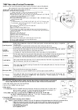 Preview for 1 page of Radiant TH60F Quick Start Manual