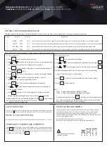 Preview for 2 page of Radiant TS8100-TH-H Instructions