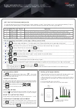 Preview for 2 page of Radiant TS8100W-25A Instructions