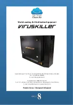 Предварительный просмотр 16 страницы Radic8 VIRUSKILLER VK 401 User Manual And Instructions