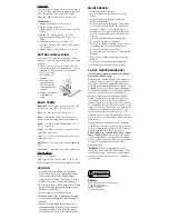 Preview for 2 page of Radica Games 73049 Instruction Manual