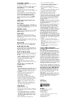 Preview for 2 page of Radica Games 76002 Instruction Manual