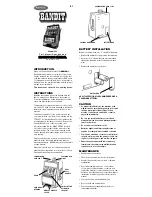 Preview for 1 page of Radica Games Bandit 220 Instruction Manual