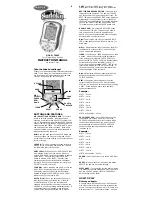 Preview for 1 page of Radica Games BIG SCREEN SUDOKU 76042 Instruction Manual