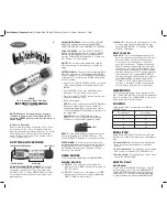 Radica Games Click Six Spelling N2829 Instruction Manual preview