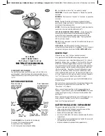 Preview for 1 page of Radica Games R8556 Instruction Manual