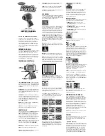 Preview for 1 page of Radica Games SKANNERZ RACERZ 75036 Instruction Manual