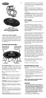 Preview for 1 page of Radica Games Sports 20Q Instruction Manual