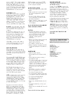 Preview for 2 page of Radica Games Talking Bingo 73014 Instruction Manual