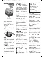 Preview for 1 page of Radica Games Tetris Color Screen M1292 Instruction Manual