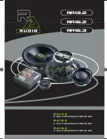 RADICAL AUDIO RA13.2 Manual preview