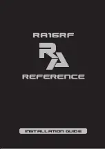 RADICAL AUDIO RA16RF Installation Manual preview