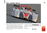 Preview for 3 page of Radical Sportscars SR3 RS Owner'S Handbook Manual