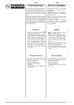 Preview for 15 page of RADICAL OLIMPIA SPLENDID Instructions For Installation, Use And Maintenance Manual