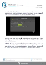 Preview for 8 page of Radicson HDR-510 Manual