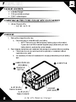 Preview for 2 page of Radient Reflex 2-3s LiPo Manual