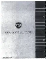 Preview for 16 page of Radio Corporation Of America BN-2A Instructions Manual