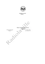 Preview for 3 page of Radio Corporation Of America Radiola 25 Instructions Manual