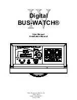 Предварительный просмотр 1 страницы Radio Engineering Industries Digital BUS-WATCH User Manual