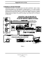 Предварительный просмотр 6 страницы Radio Engineering Industries Digital BUS-WATCH User Manual