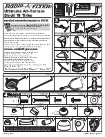 Radio Flyer 818 Ultimate All-Terrain Stroll 'N Trike Manual preview