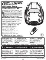 Preview for 1 page of Radio Flyer 971 Manual