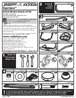 Preview for 2 page of Radio Flyer Cyclone 640 Quick Start Manual