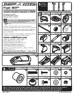 Preview for 1 page of Radio Flyer Flyer 500 606 Manual