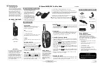 Radio Shack 05A03 Quick Start Manual предпросмотр