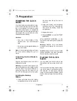 Предварительный просмотр 5 страницы Radio Shack 12-1627 Owner'S Manual