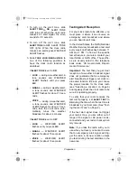 Предварительный просмотр 7 страницы Radio Shack 12-1627 Owner'S Manual