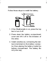 Preview for 7 page of Radio Shack 12-239 Owner'S Manual