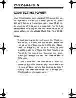 Preview for 7 page of Radio Shack 12-249 Owner'S Manual