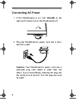 Preview for 8 page of Radio Shack 12-249 Owner'S Manual