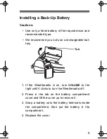 Предварительный просмотр 9 страницы Radio Shack 12-249 Owner'S Manual