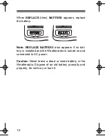 Предварительный просмотр 10 страницы Radio Shack 12-249 Owner'S Manual