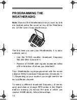 Preview for 14 page of Radio Shack 12-249 Owner'S Manual