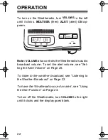 Предварительный просмотр 22 страницы Radio Shack 12-249 Owner'S Manual