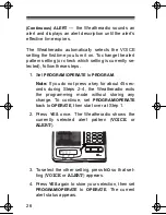 Preview for 26 page of Radio Shack 12-249 Owner'S Manual